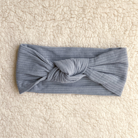 Knot Hairband - Blue