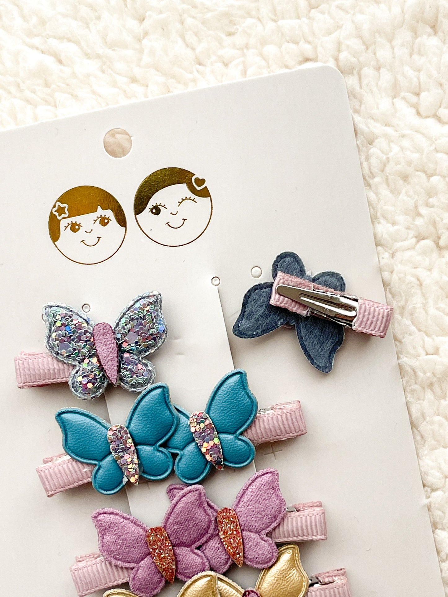 Hair Clips - Mini Butterflies