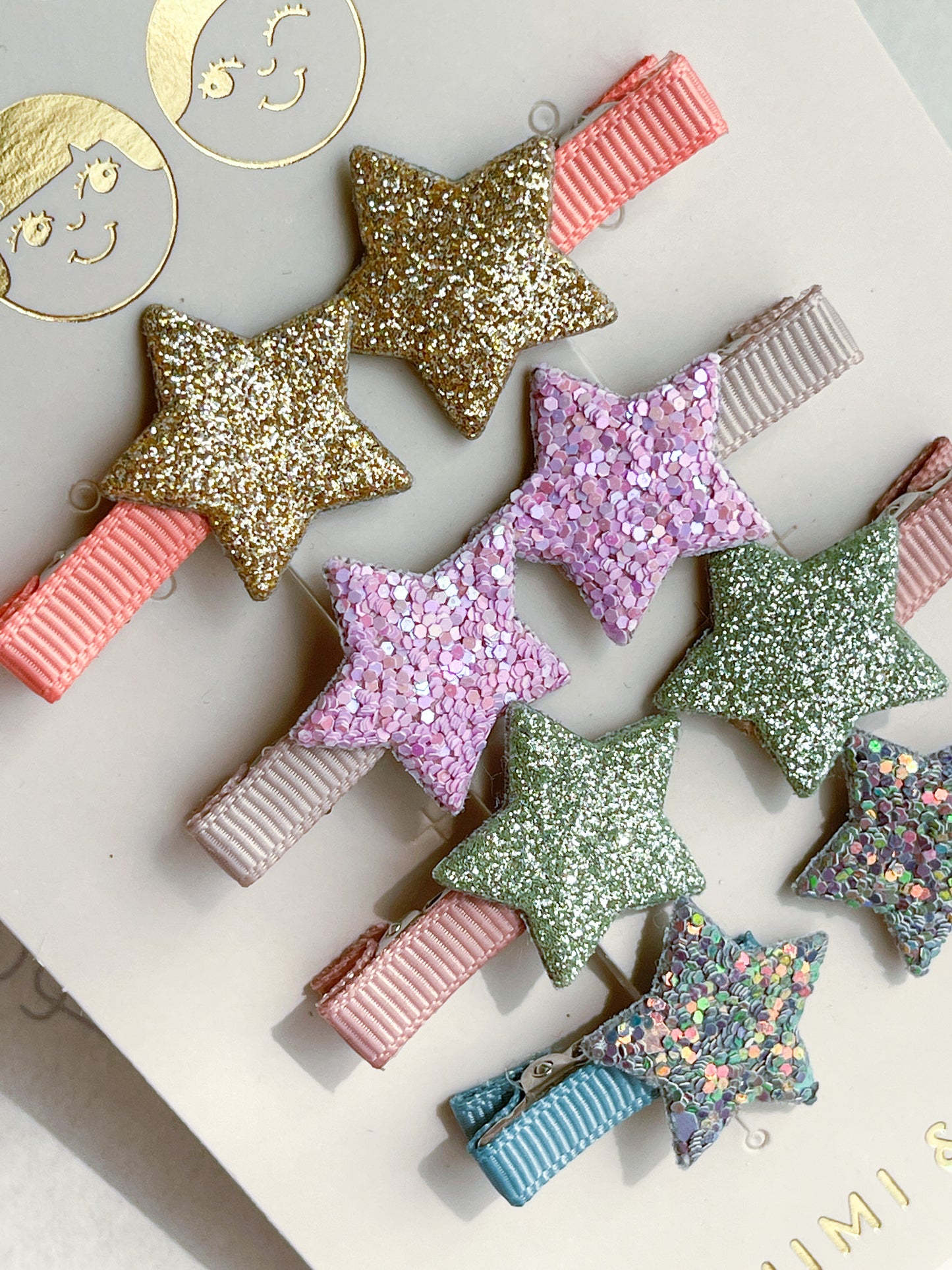 Mini star clips