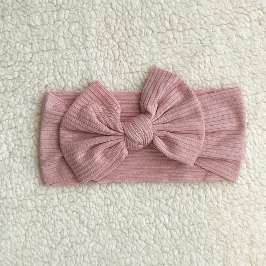 Bow Hairband - Light Pink