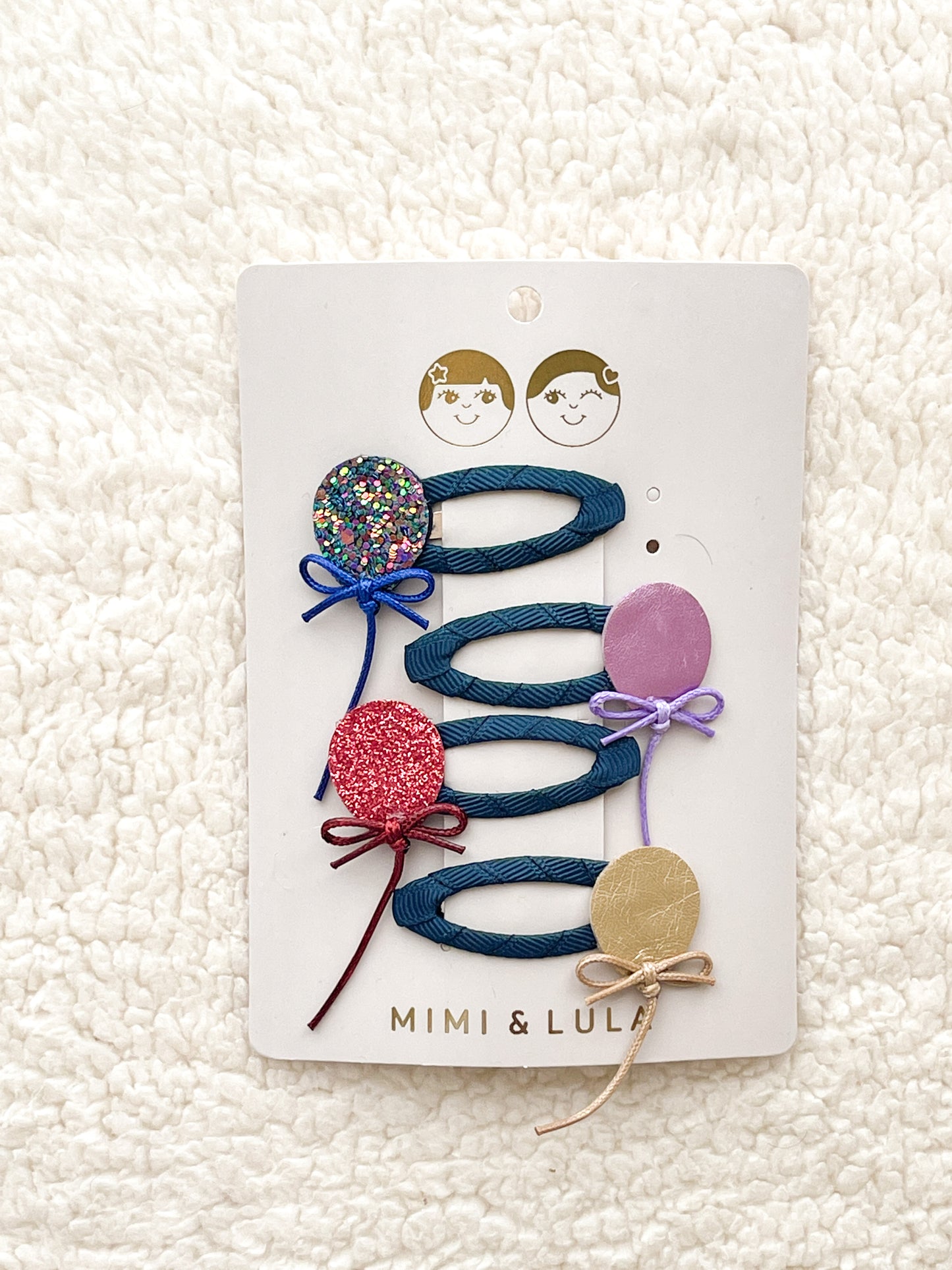 Hair Clips - Balloons