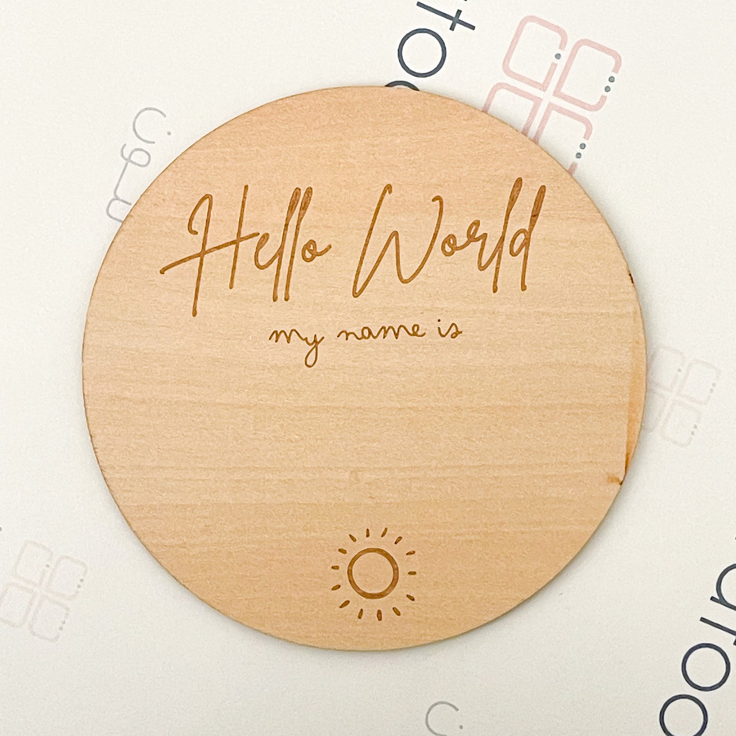 Hello World (Customised)