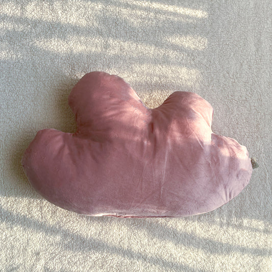 Velvet Cushion - Cloud (Pink)