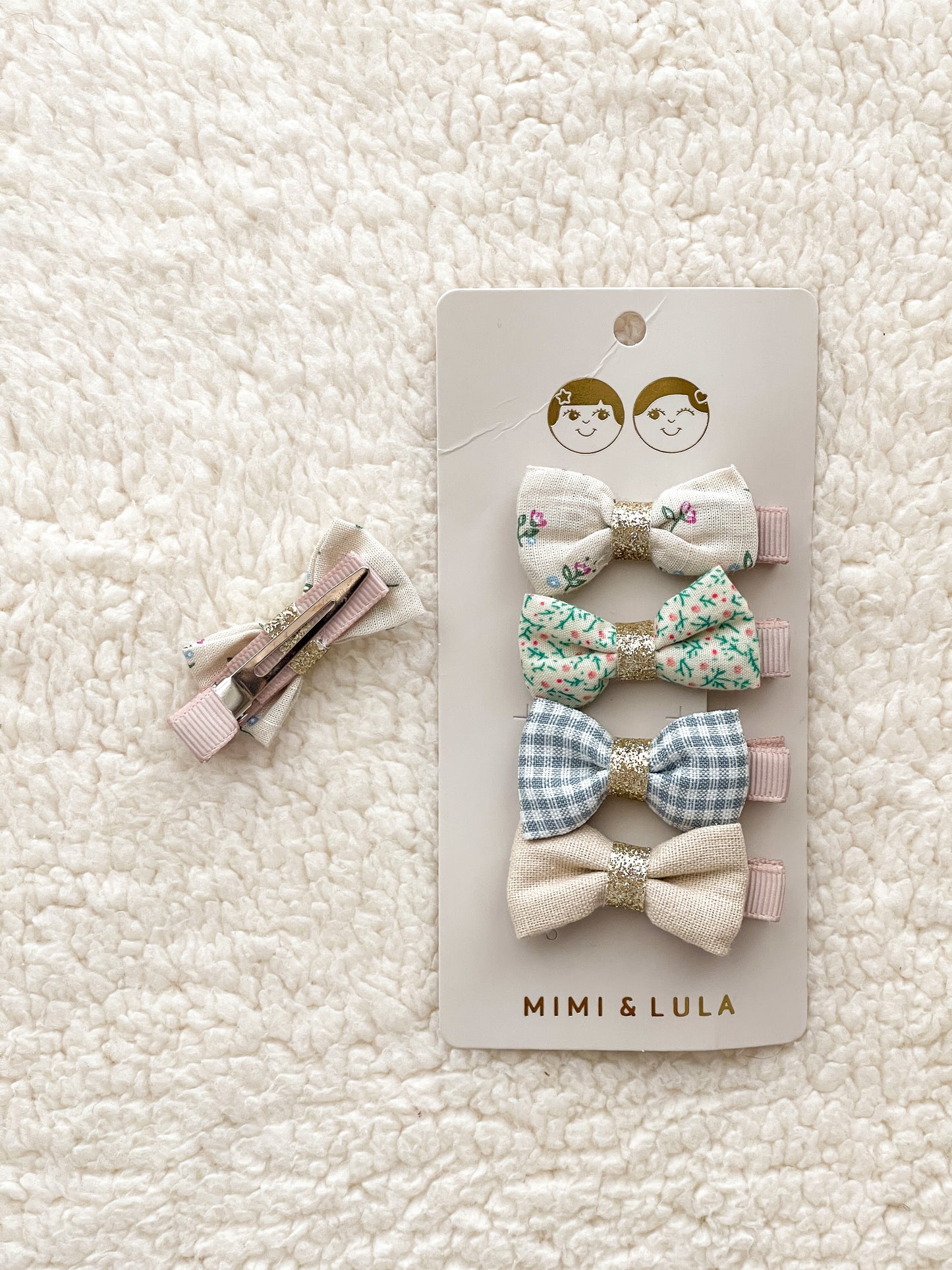 Hair Clips - Iris Bow